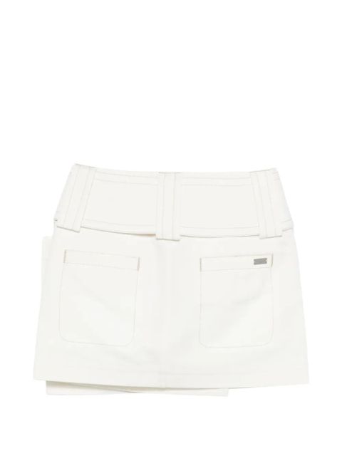 AMI Paris pocket mini straight skirt - Neutrals - zdjęcie produktu nr 2