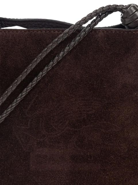 ETRO suede shoulder bag - Brown