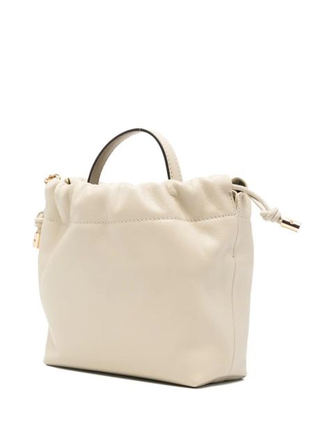 Chloé Icons drawstrings chain-strap mini bag - Neutrals - zdjęcie produktu nr 2