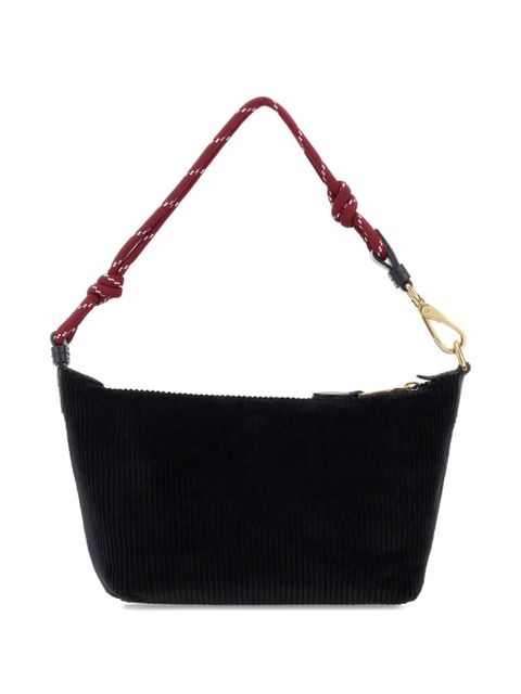 Miu Miu corduroy-effect shoulder bag - Blue - zdjęcie produktu nr 2