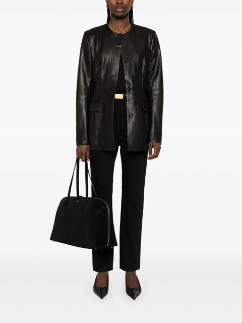 TOTEME logo-patch jeans - Black - zdjęcie produktu nr 2