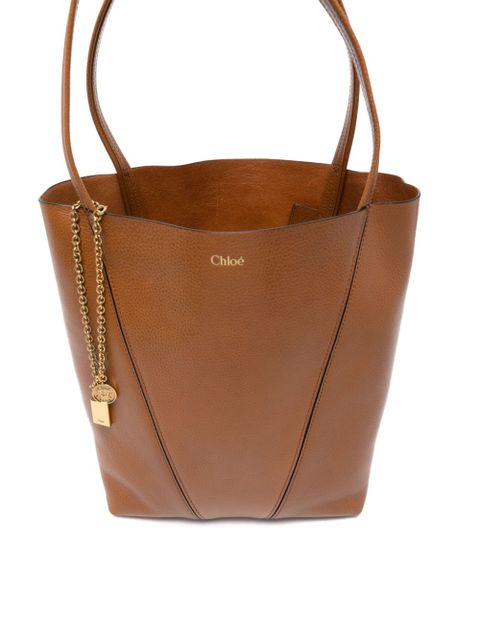 Chloé medium Spin tote bag - Brown