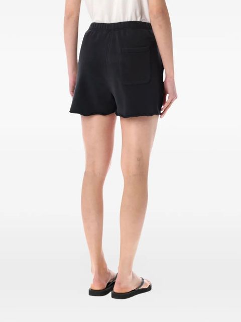 American Vintage raw-cut elasticated shorts - Black - zdjęcie produktu nr 2