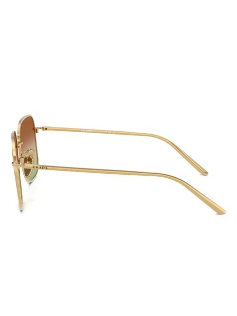 Prada Eyewear square-frame sunglasses - Gold