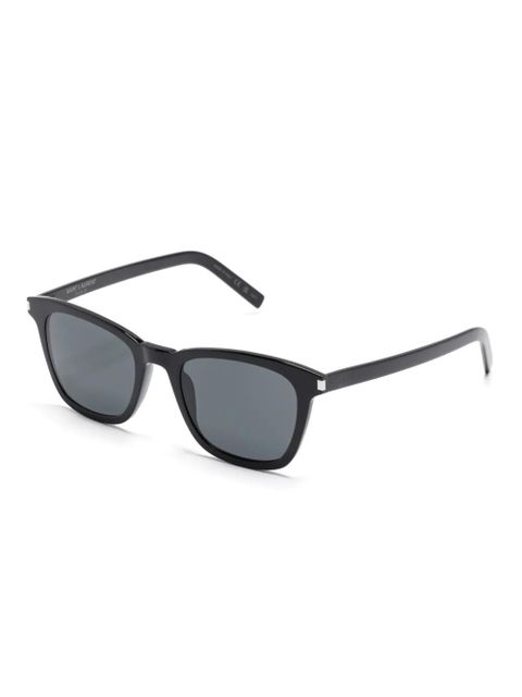 Saint Laurent Eyewear Slim sunglasses - Black - zdjęcie produktu nr 2