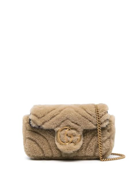 Gucci mini GG Marmont bag - Neutrals