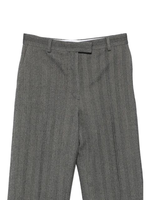 Ferragamo wool-blend pants - Grey