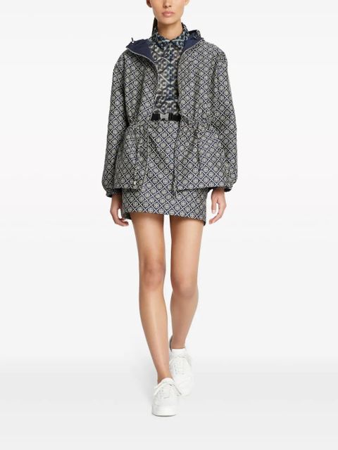 Tory Burch T Monogram-jacquard reversible jacket - Blue - zdjęcie produktu nr 2