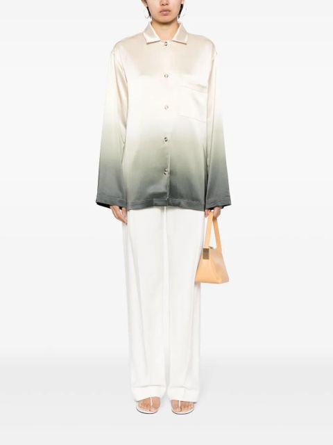 Nanushka Jelmer ombré-effect satin shirt - Multicolour - zdjęcie produktu nr 2