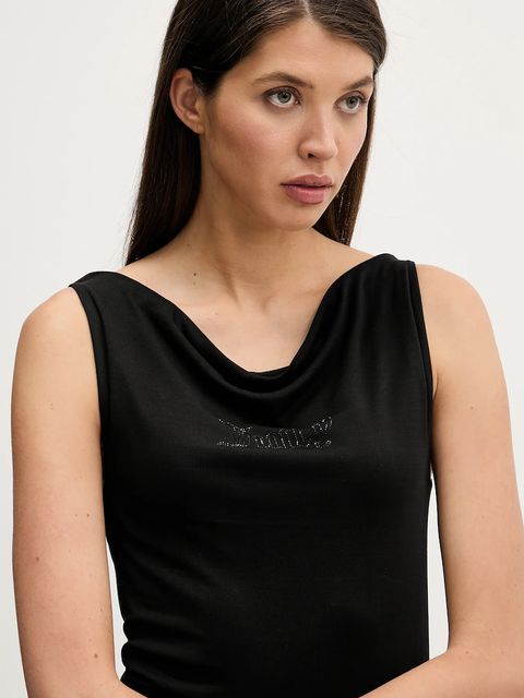 Juicy Couture top kolor czarny JCWCT126302