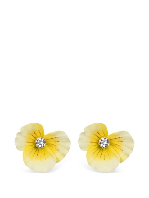 Jennifer Behr Aleah flower-shaped stud earrings - Gold - zdjęcie produktu nr 1