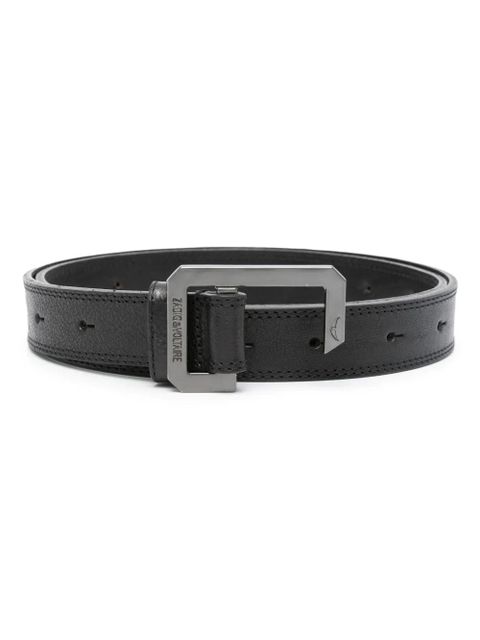 Zadig&Voltaire La Cecilia leather belt - Black - zdjęcie produktu nr 1