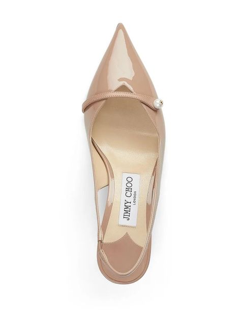 Jimmy Choo 45mm Amita slingback pumps - Pink