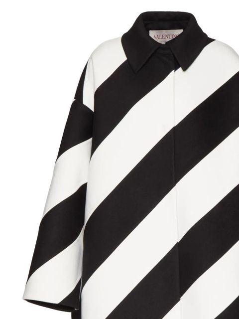 Valentino Garavani Compact Drap Strhype coat - Black - zdjęcie produktu nr 2