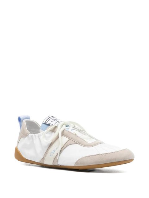 Chloé Kick lace-up fastening sneakers - White