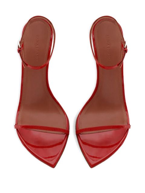 Amina Muaddi 95mm Bruna strappy sandals - Red