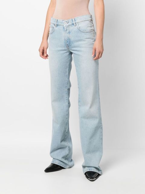 Off-White Bleach Baby baggy flared jeans - Blue - zdjęcie produktu nr 2