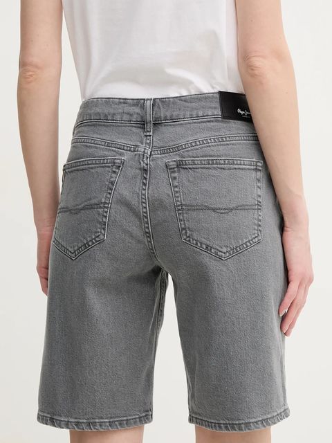 Pepe Jeans szorty jeansowe BERMUDA SHORT HW