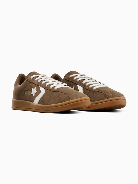 Converse sneakersy skórzane All Star Classic Trainer kolor brązowy A16396C - zdjęcie produktu nr 2