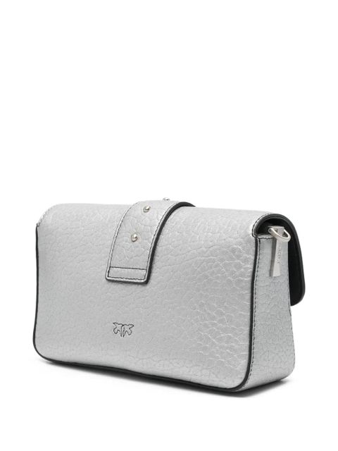 PINKO Love Birds crossbody bag - Silver