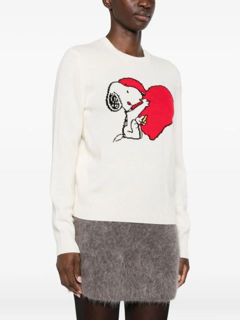 MC2 Saint Barth Snoopy sweater - White