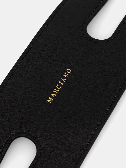 Marciano by Guess pasek skórzany damski kolor czarny 5BGZ25 7414A - zdjęcie produktu nr 2