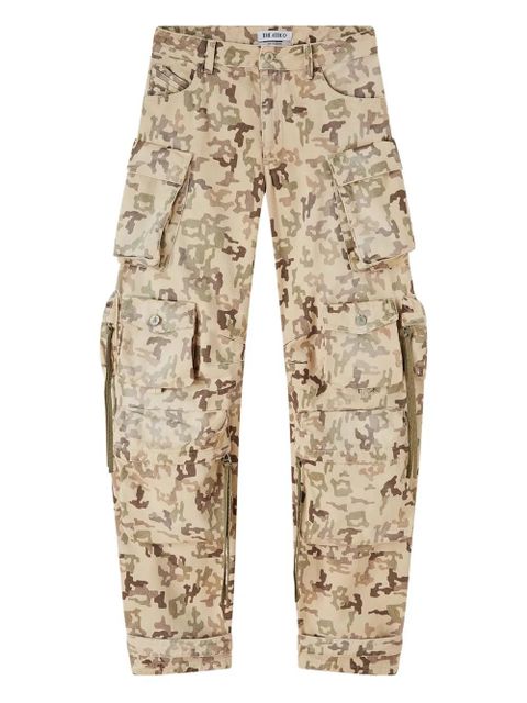 The Attico camouflage cargo trousers - Neutrals - zdjęcie produktu nr 1
