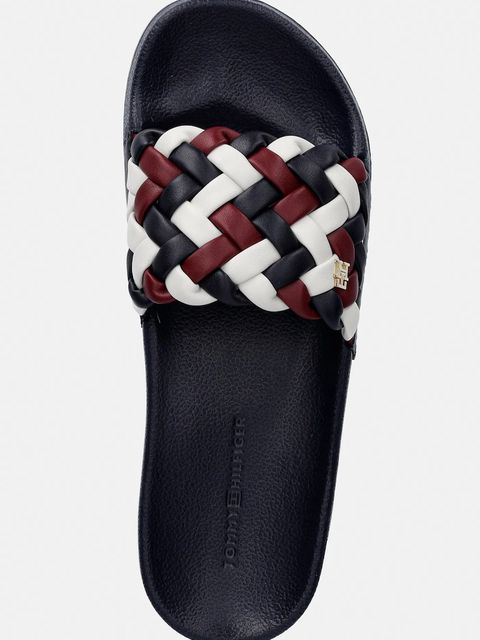 Tommy Hilfiger klapki TH CORNROW POOL SLIDE