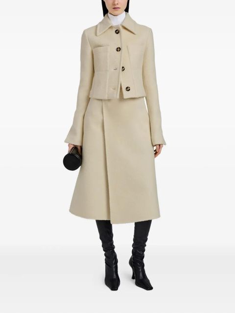 Proenza Schouler Kinsley buttoned jacket - Neutrals