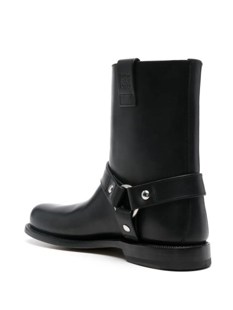 LOEWE Campo Biker boots - Black