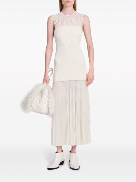 Proenza Schouler Niki semi-sheer dress - Neutrals - zdjęcie produktu nr 2