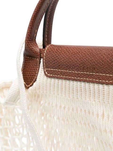 Longchamp Le Pliage Filet mesh tote bag - Neutrals