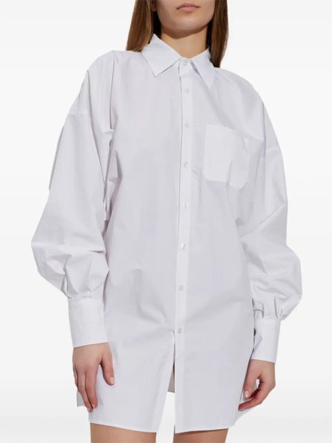 Coperni drawstring-waist shirt - White