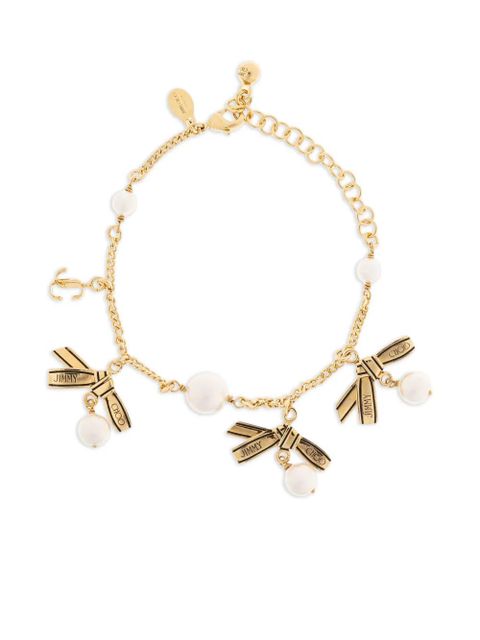 Jimmy Choo ribbon bracelet - Gold - zdjęcie produktu nr 1