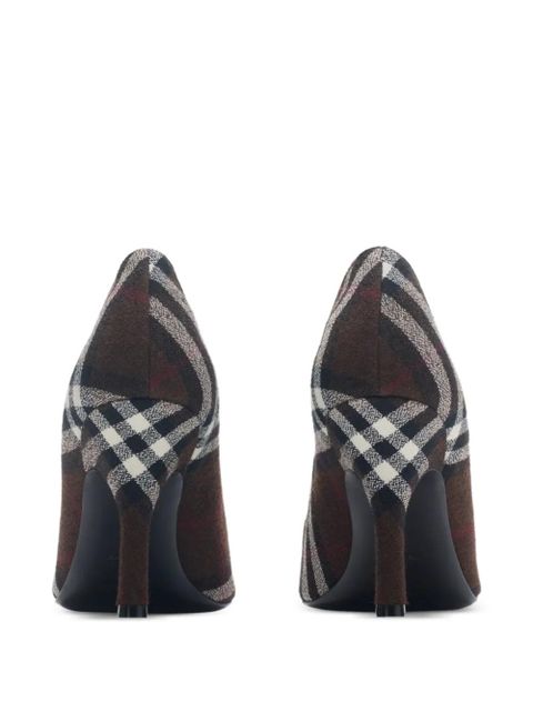 Burberry Check Dame pumps - Brown