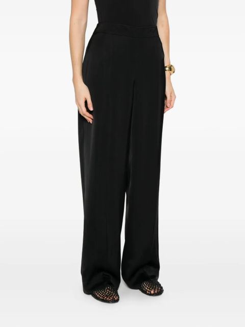 Jil Sander pressed-crease trousers - Black