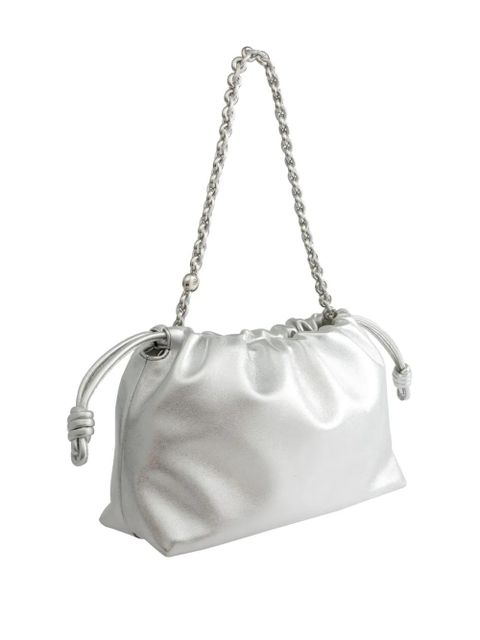 LOEWE Flamenco clutch bag - Silver - zdjęcie produktu nr 2