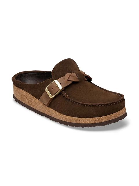 Birkenstock klapki zamszowe Buckley - zdjęcie produktu nr 1