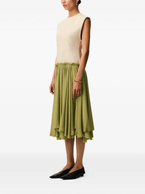 AMI Paris sleeveless midi dress - Green