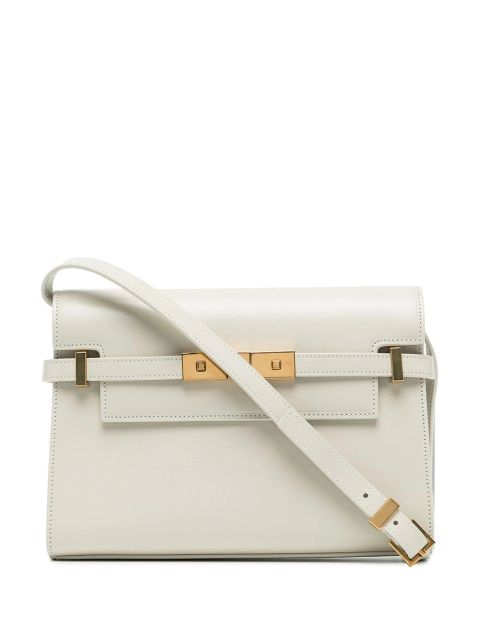 Saint Laurent small Manhattan shoulder bag - White - zdjęcie produktu nr 1