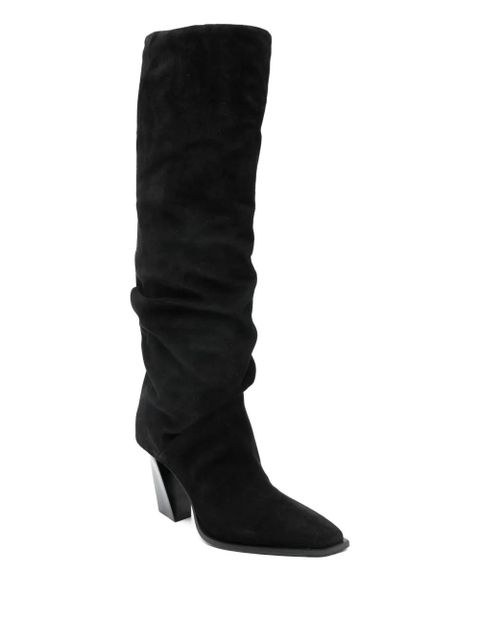 Jimmy Choo 85mm Hart boots - Black