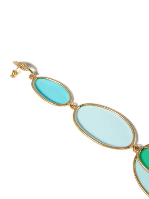 PUCCI Rombi drop earring - Red - zdjęcie produktu nr 2