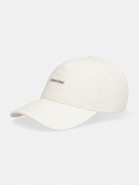 Calvin Klein czapka bejsbolówka bawełniana - zdjęcie produktu nr 1