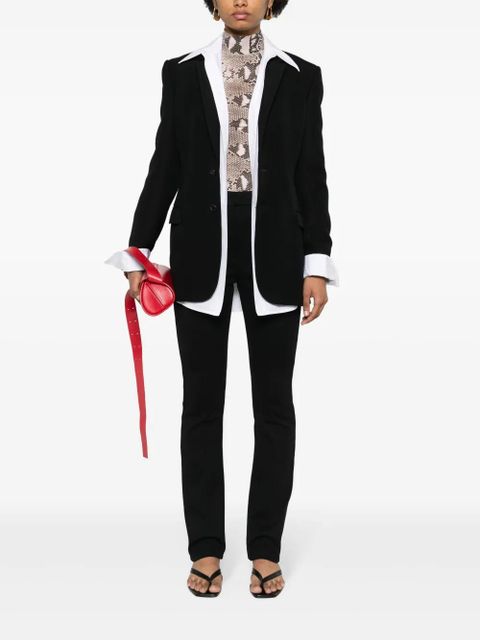 Sportmax Pontida straight-leg tailored trousers - Black - zdjęcie produktu nr 2