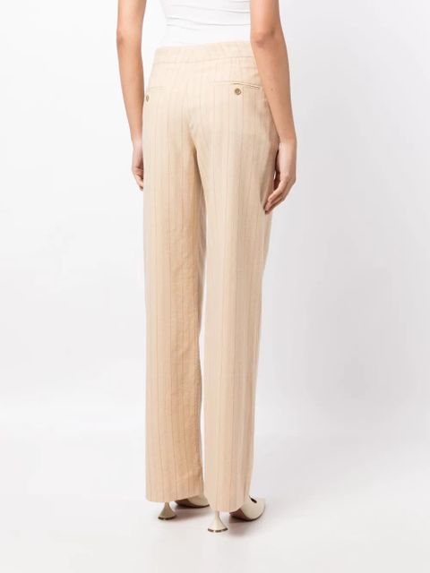 ISABEL MARANT Scarly tailored trousers - Yellow