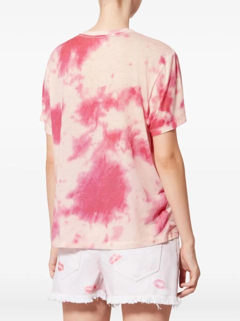 MARANT ÉTOILE ZEWEL tie-dye T-shirt - Pink
