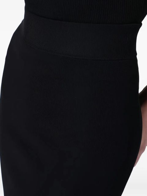 ENTIRE STUDIOS ribbed-knit pencil skirt - Black