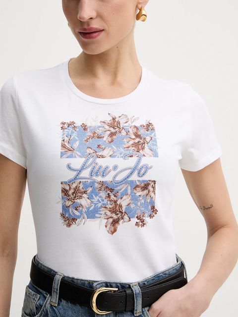 Liu Jo t-shirt bawełniany