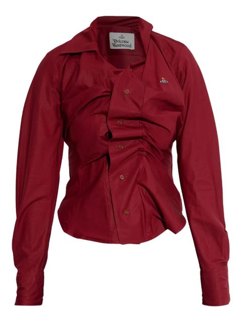Vivienne Westwood buttoned gathered shirt - zdjęcie produktu nr 1
