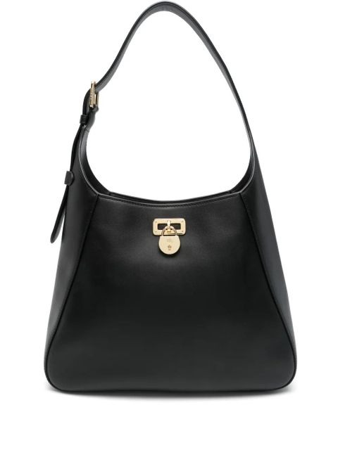 Lauren Ralph Lauren leather shoulder bag - Black - zdjęcie produktu nr 1